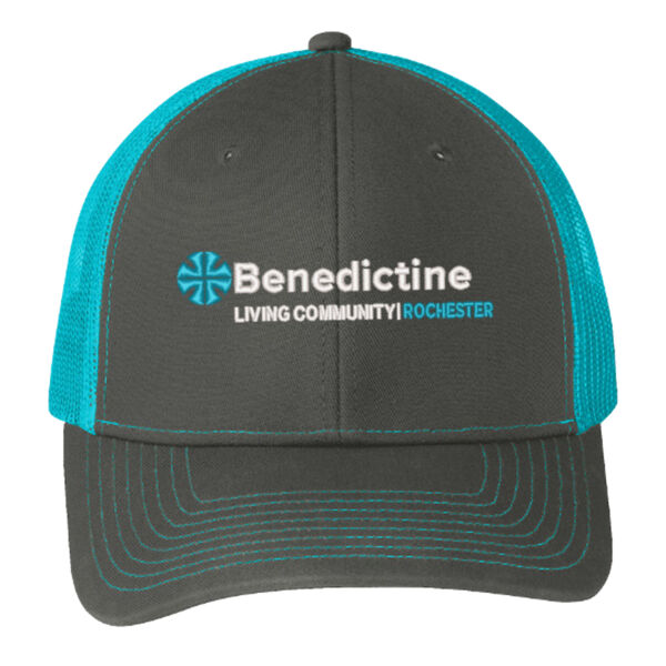 Port Authority® Snapback Trucker Cap - Embroidered Logo Thumbnail