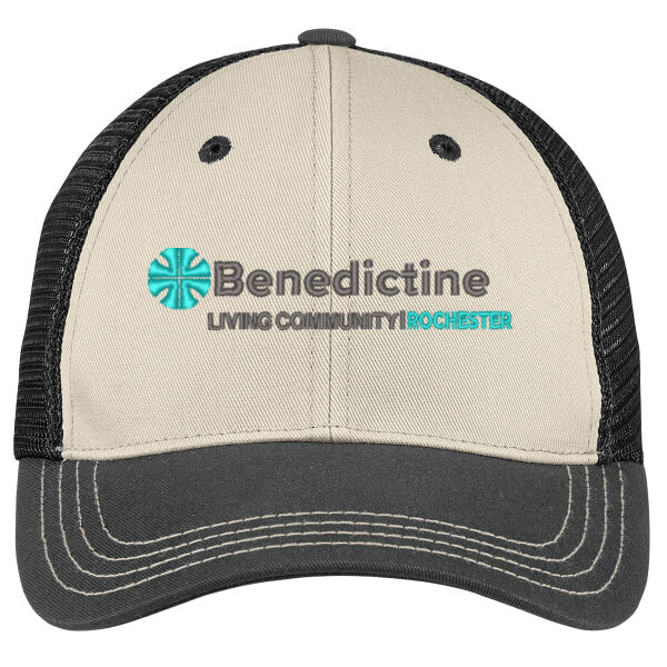 District ® Tri-Tone Mesh Back Cap - Embroidered Logo Thumbnail