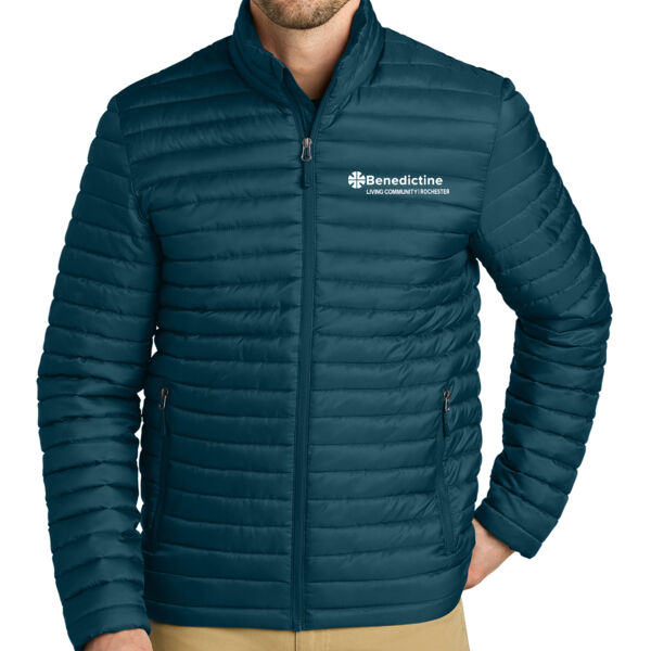 Eddie Bauer® Packable Quilted Full-Zip - Embroidered Logo Thumbnail