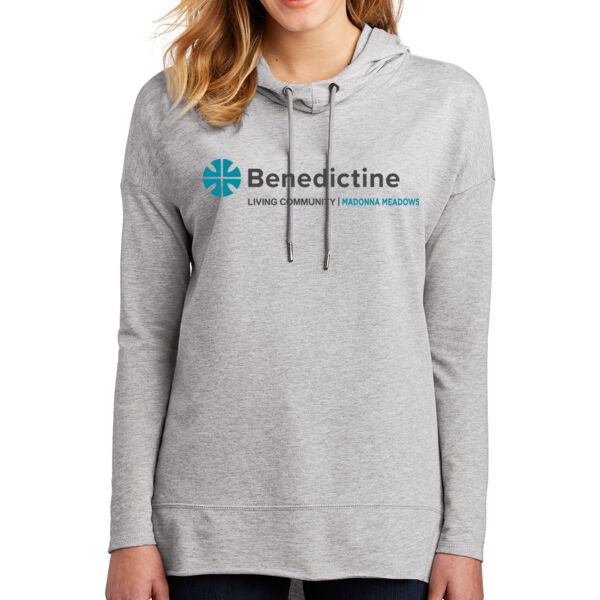 District ® Women’s Featherweight French Terry ™ Hoodie - Printed Logo Thumbnail