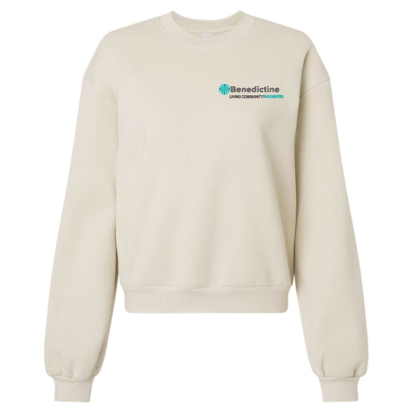 American Apparel - ReFlex Women's Fleece Crewneck Sweatshirt - Embroidered Logo Thumbnail