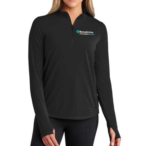 OGIO® Women's Motion 1/4-Zip - Embroidered Logo Thumbnail