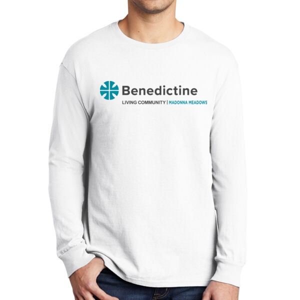 Port & Company Beach Wash Garment Dyed Long Sleeve Tee - Printed Logo Thumbnail