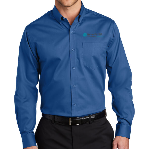 Port Authority SuperPro Twill Shirt - Printed Logo Thumbnail