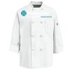 Eight Knot Button Chef Coat with Thermometer Pocket Thumbnail